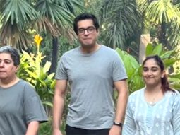 Junaid Khan & Ira Khan papped with their mom