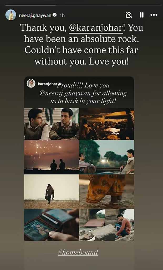 “Proud”: Karan Johar and Neeraj Ghaywan REACT after Homebound misses Oscar 2026 nomination