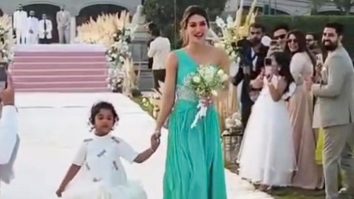 Kriti Sanon being the most beautiful maid of honour!
