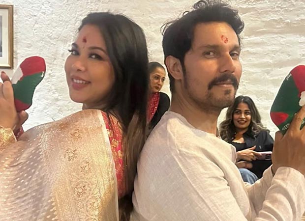 Lin Laishram shares moments with Randeep Hooda from her baby shower