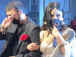 Mouni Roy & Talwiinder’s fun banter with paps at Nupur & Stebin Ben’s reception