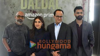 Photos: Bhumi Pednekar and others snapped promoting Daldal