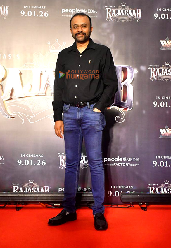 photos nidhhi agerwal malavika mohanan riddhi kumar and others grace nache nache song launch from the rajasaab 6