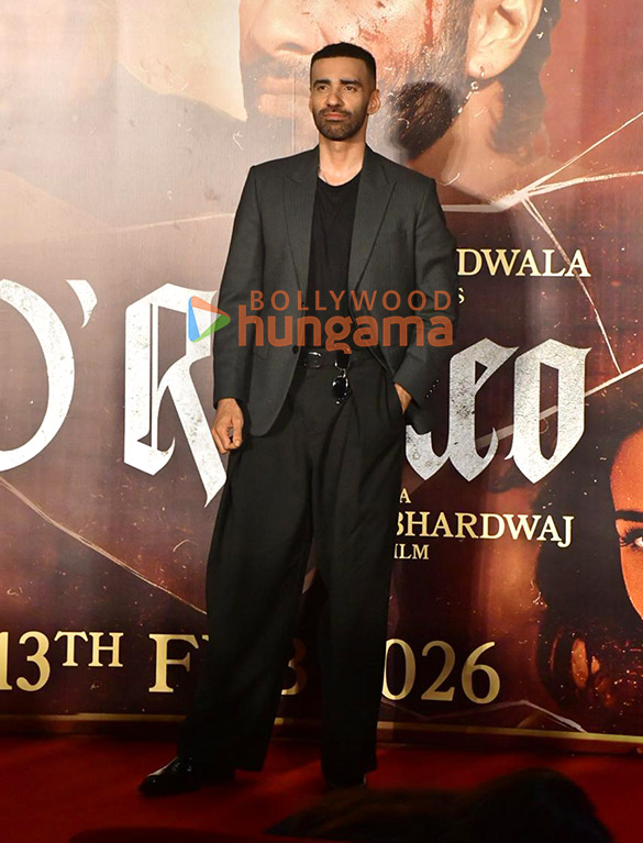 photos shahid kapoor triptii dimri and others grace the trailer launch of o romeo 33557 4