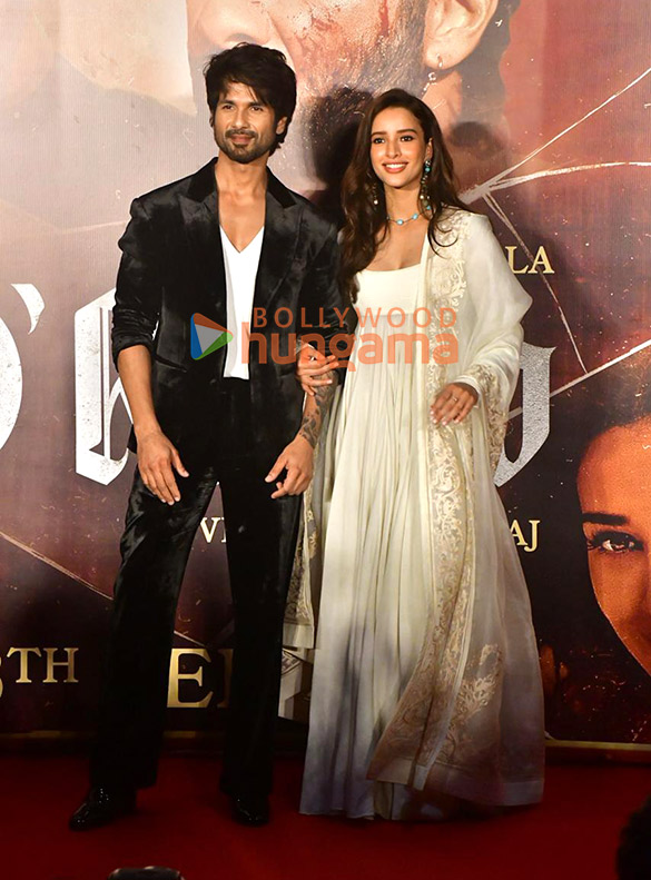 photos shahid kapoor triptii dimri and others grace the trailer launch of o romeo 33557 6