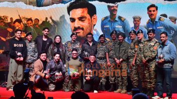 Photos: Sunny Deol, Varun Dhawan, Ahan Shetty and others grace ‘Ghar Kab Aaoge’ song launch from film Border 2