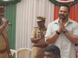 Police on duty. Fans on fire. Rohit Shetty in the house