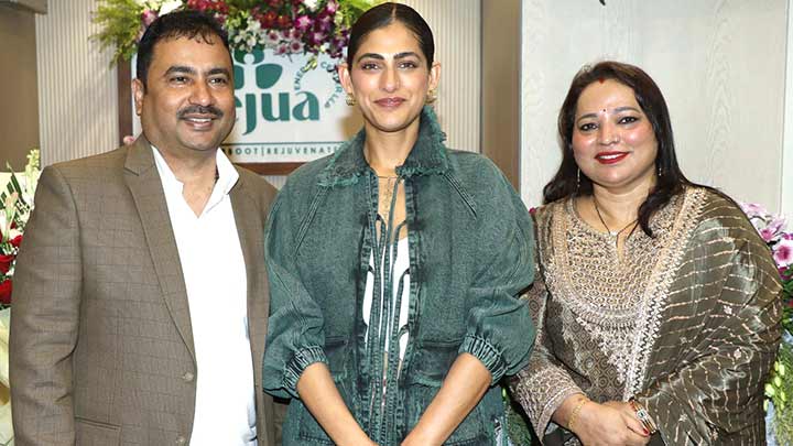 Kubbra Sait, Mickey Mehta & Ekta Jain attend Rejua Energy Center launch