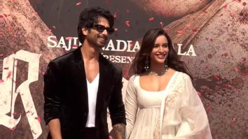 Shahid Kapoor & Triptii Dimri at the poster launch of their film O’Romeo