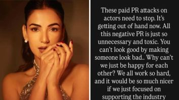 Sonal Chauhan questions toxic paid PR culture: “You can’t look good by making someone look bad”