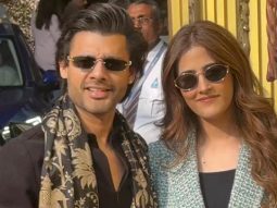 Soon to be married couple Stebin Ben & Nupur Sanon pose together