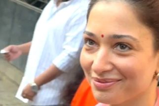 Tamannaah Bhatia spotted after casting vote