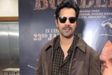 Varun Dhawan pose at the event of Border 2
