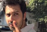 Varun Dhawan’s post voting moment