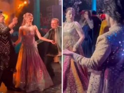 Kriti Sanon dances to ‘Lollipop’ with Varun Sharma at the star-studded sangeet of sister Nupur Sanon and Stebin Ben in Udaipur; watch