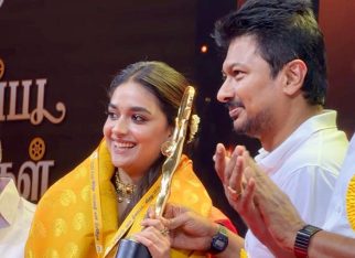 Keerthy Suresh shares heartfelt gratitude for first Tamil Nadu State Film Award win for Paambu Sattai