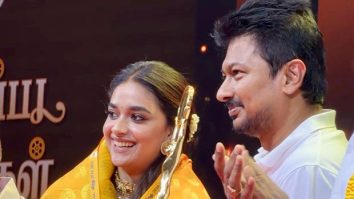 Keerthy Suresh shares heartfelt gratitude for first Tamil Nadu State Film Award win for Paambu Sattai