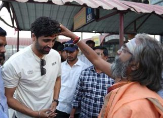 Adivi Sesh visits Bhadrakali Temple as Dacoit promotions begin with first song launch