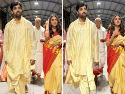 Mrunal Thakur, Adivi Sesh seek blessings at Tirupati ahead of Dacoit release