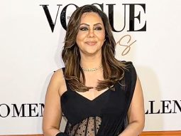 Gauri Khan looks mesmerising in a black saree