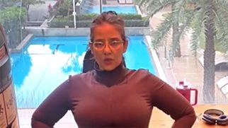 Manisha Koirala steps towards fitness