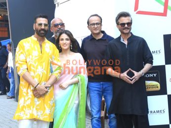 Photos: Akshay Kumar, Anil Kapoor, Radhikka Madan, Saurabh Shukla and others snapped on the sets of Wheel Of Fortune