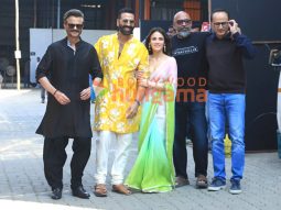 Photos: Akshay Kumar, Anil Kapoor, Radhikka Madan, Saurabh Shukla and others snapped on the sets of Wheel Of Fortune