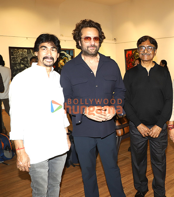 photos fardeen khan nidhi chaudhary and others snapped at the launch of sanjay srivastavs show 10