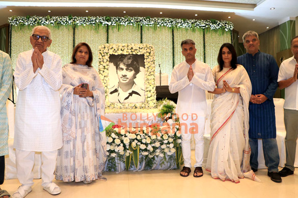 photos hema malini anu malik poonam dhillon and others attend the prayer meet of late shri anand sagar 1