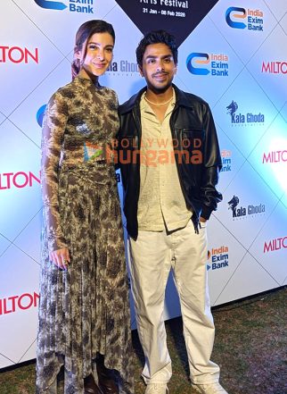 Photos: Shanaya Kapoor, Adarsh Gourav and others snapped on Day 2 of the Kala Ghoda Arts Festival 2026