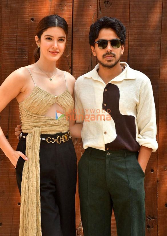 Photos: Shanaya Kapoor and Adarsh Gourav snapped promoting Tu Yaa Main Photos: Shanaya Kapoor and Adarsh Gourav snapped promoting Tu Yaa Main