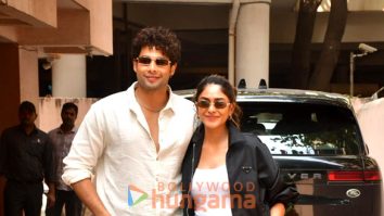 Photos: Siddhant Chaturvedi and Mrunal Thakur snapped during Do Deewane Seher Mein promotions