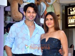 Photos: Siddhant Chaturvedi and Mrunal Thakur snapped promoting their film Do Deewane Seher Mein