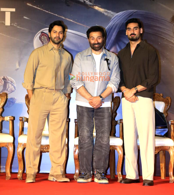 photos sunny deol varun dhawan ahan shetty and others attend the success press conference of border 2 6 3