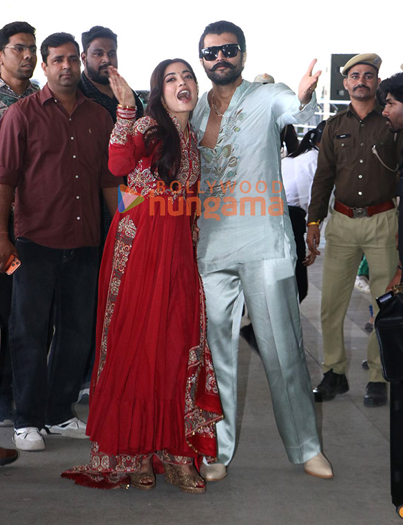 photos vijay deverakonda rashmika mandanna make first appearance after wedding 3