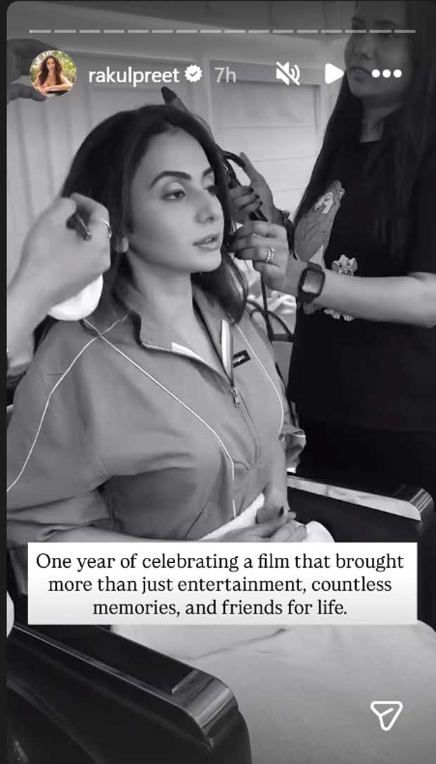 Rakul Preet Singh marks one year of Mere Husband Ki Biwi, shares bts moments with Arjun Kapoor and Bhumi Pednekar