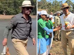 Randeep Hooda takes cleanliness initiative, seen clearing plastic from riverbank