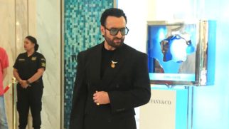 Saif Ali Khan papped in a dapper look pose for media