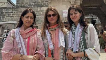 Ananya Panday visits Nageshwar Jyotirlinga and Dwarkadhish temple with Bhavana Pandey, shares devotional photos