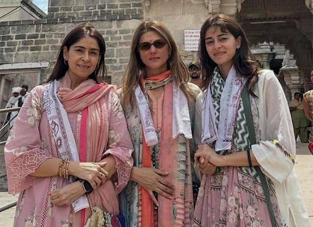 अनन्या पांडे ने भावना पांडे के साथ किए नागेश्वर ज्योतिर्लिंग और द्वारकाधीश मंदिर के दर्शन, शेयर की भक्तिमय तस्वीरें