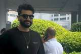 Arjun Kapoor’s airport arrival in all black