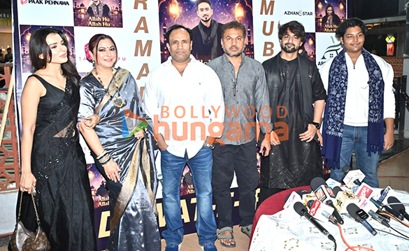 celebs snapped at at the launch of the music album allah hoo allah hoo 1 2