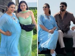 Divyanka Tripathi flaunts baby bump on fun day out with Shraddha Arya; Vivek Dahiya joins them