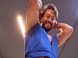 Flexibility on point! Tiger Shroff