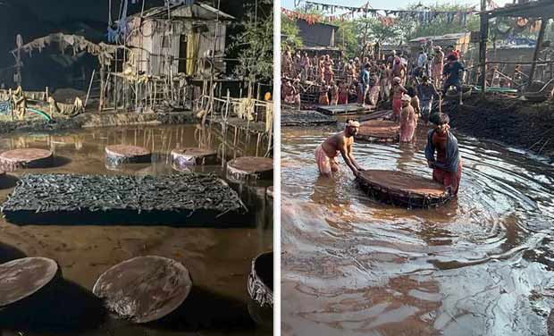 Inside the massive 2.5-acre slum set of The Paradise: Makers built 60 houses and used 100 water tankers for ‘Aaya Sher’ from the Nani starrer