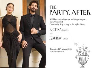 Kritika Kamra and Gaurav Kapur’s Mumbai wedding to feature speakeasy-themed ‘The Party, After’