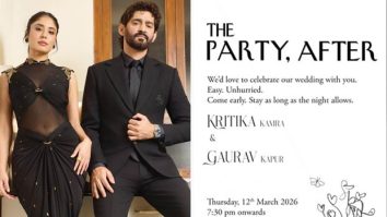Kritika Kamra and Gaurav Kapur’s Mumbai wedding to feature speakeasy-themed ‘The Party, After’