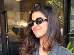 Nimrat Kaur papped in a casual fit