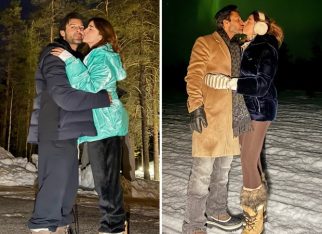 Nupur Sanon and Stebin Ben share dreamy honeymoon pics from Finland; couple seals romance under Northern Lights