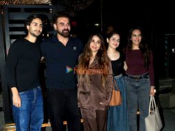 Photos: Arbaaz Khan, Sshura Khan, Arhaan Khan and Jannat Zubair snapped in BKC